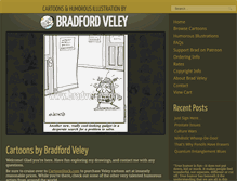 Tablet Screenshot of bradveley.com